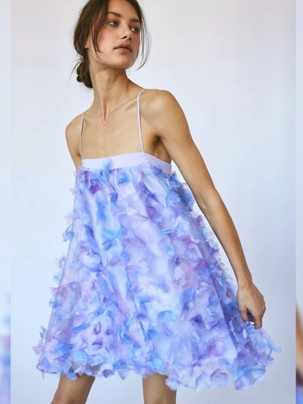*NEW* Free People Rainbows
Deluxe Floral Mini Dress, size XS